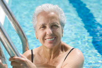 Aquafit+ the pool adapted exercise program offered at Action Santé Mobilité Plus of Laval